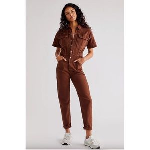 NWT!! Free People Marci Coveralls Size Medium